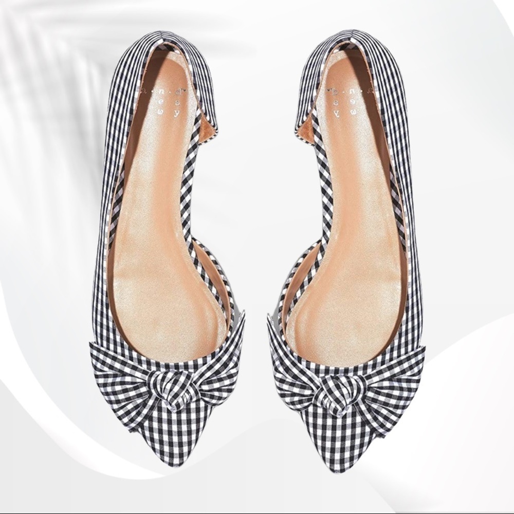 Jayme Bow Ballet Flats Shoes - Picture 11 of 12